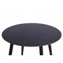 Стол обеденный SIGNAL RION черный/черный 90